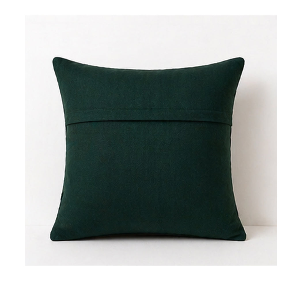 Wholesale Christmas Tree Embroidered Throw Pillow Cover | Custom Holiday Cushion Cover | MOQ Bulk Order + Sample Available