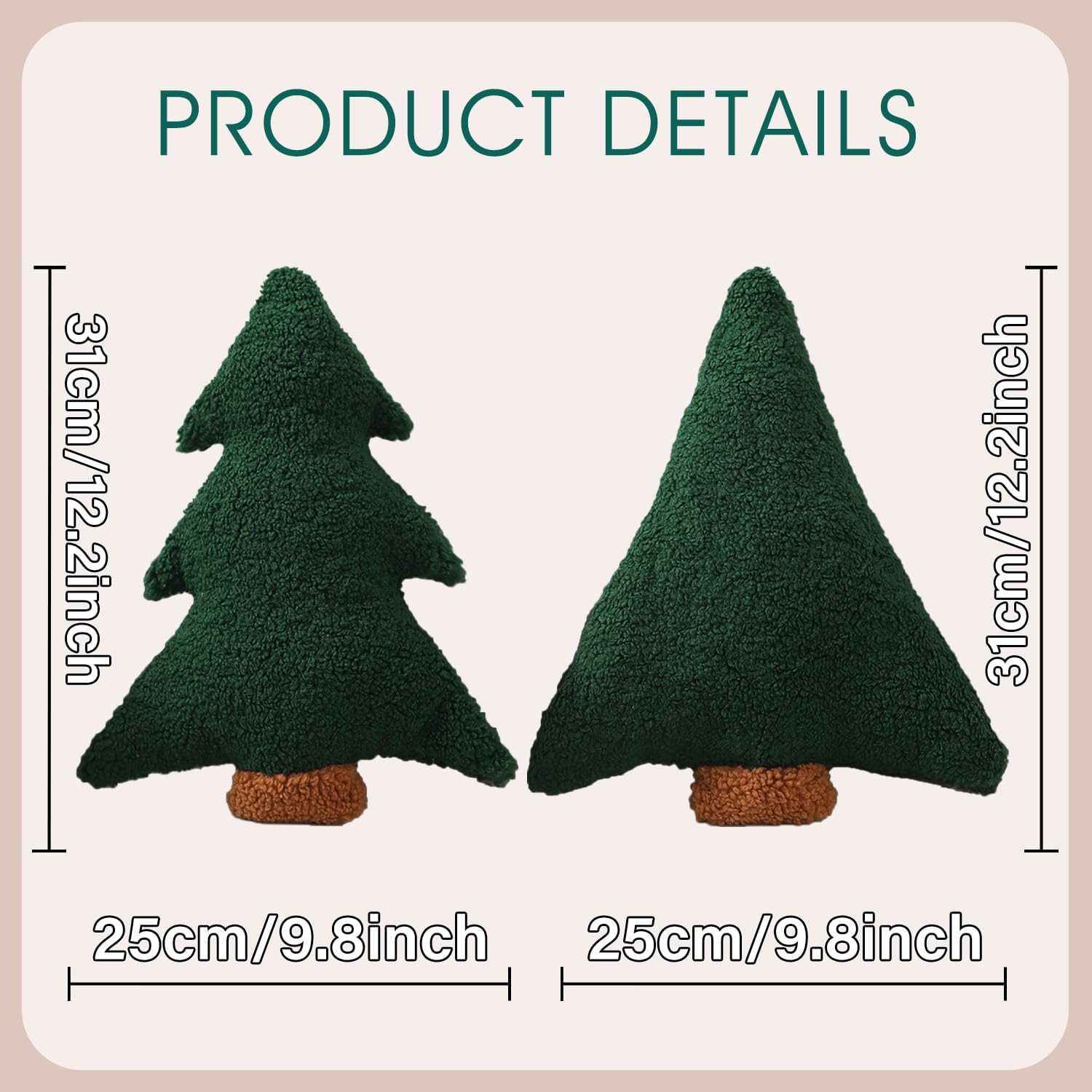 Wholesale Christmas Tree Shaped Pillow | Plush Holiday Cushion Supplier