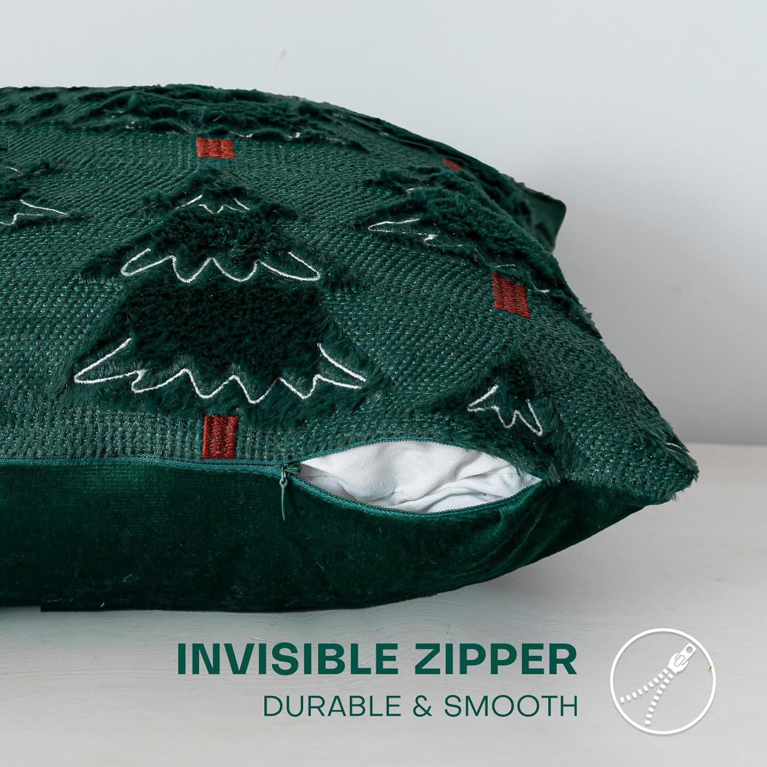 Wholesale Christmas Tree Plush Pillow Covers | Luxury Holiday Cushion Supplier