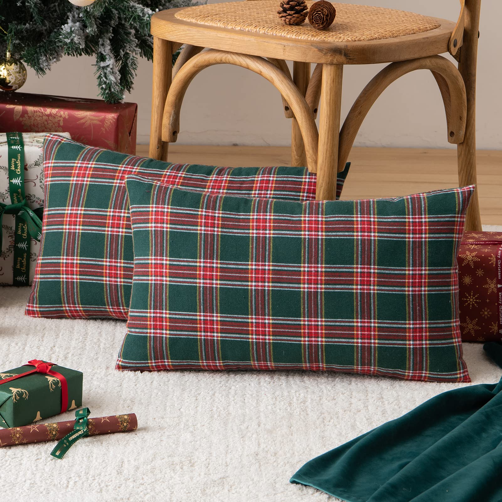Classic Plaid Cushion Cover Wholesale | Farmhouse Decorative Pillow Cover Supplier