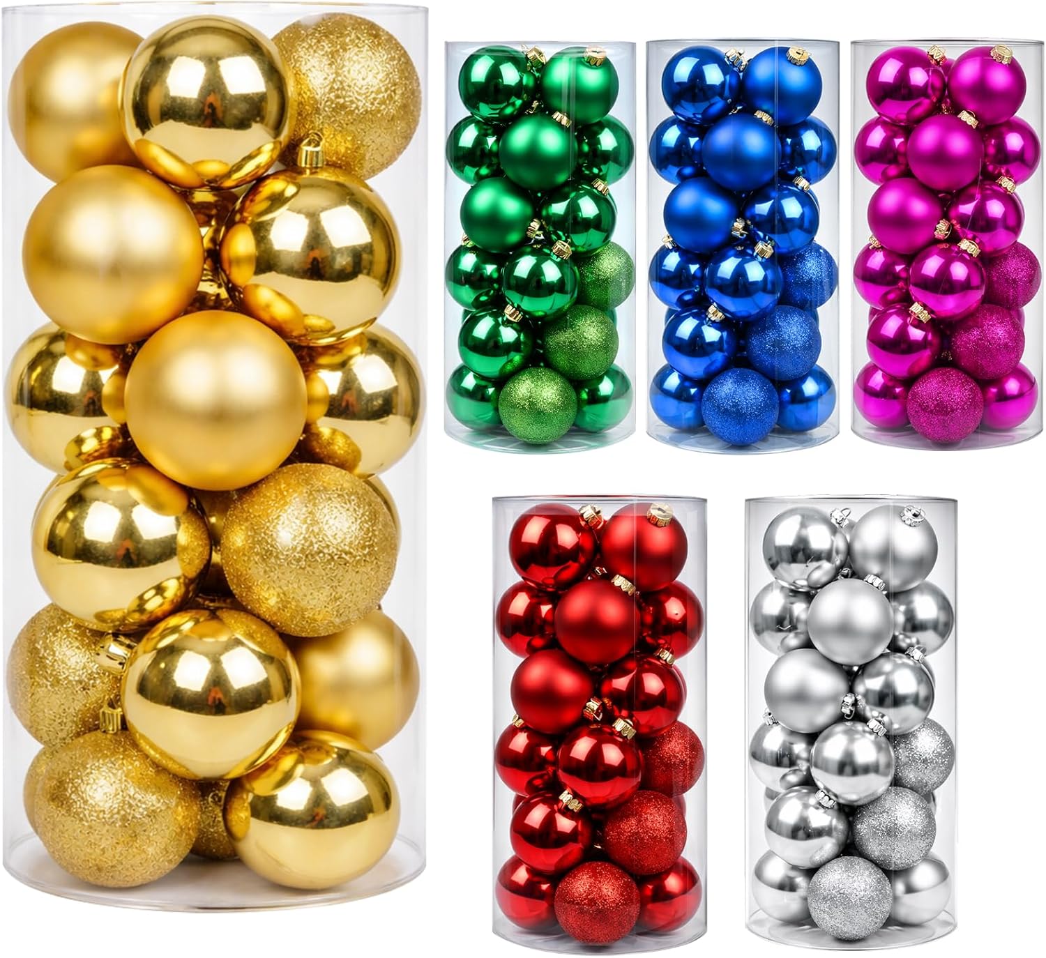 24ct Gold Christmas Ball Wholesale- Shatterproof Christmas Tree Decoration Ornaments Supplier