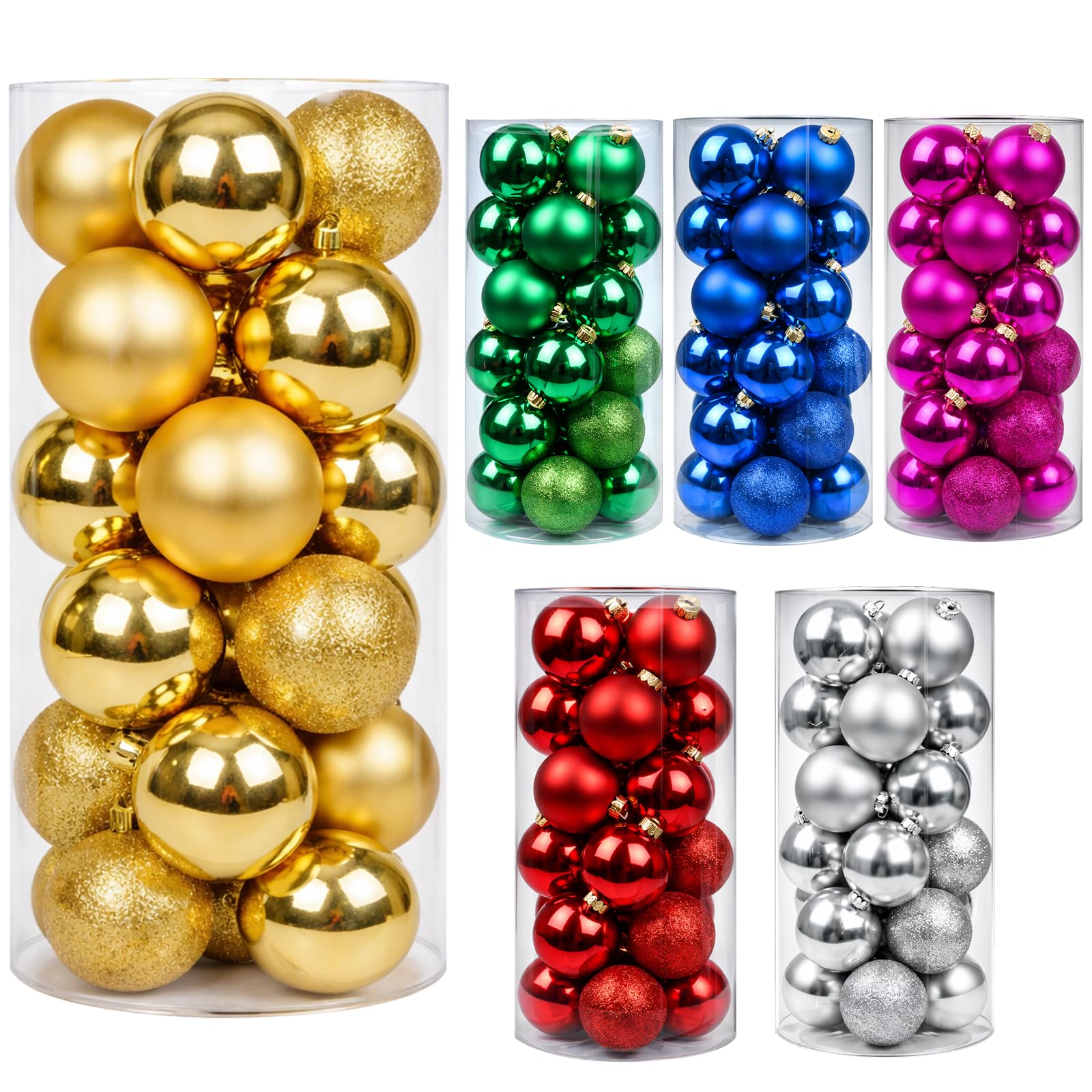 24ct Gold Christmas Ball Wholesale- Shatterproof Christmas Tree Decoration Ornaments Supplier
