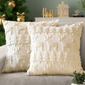 Wholesale Plush Reindeer Christmas Tree Pillow Covers | Holiday Cushion Supplier