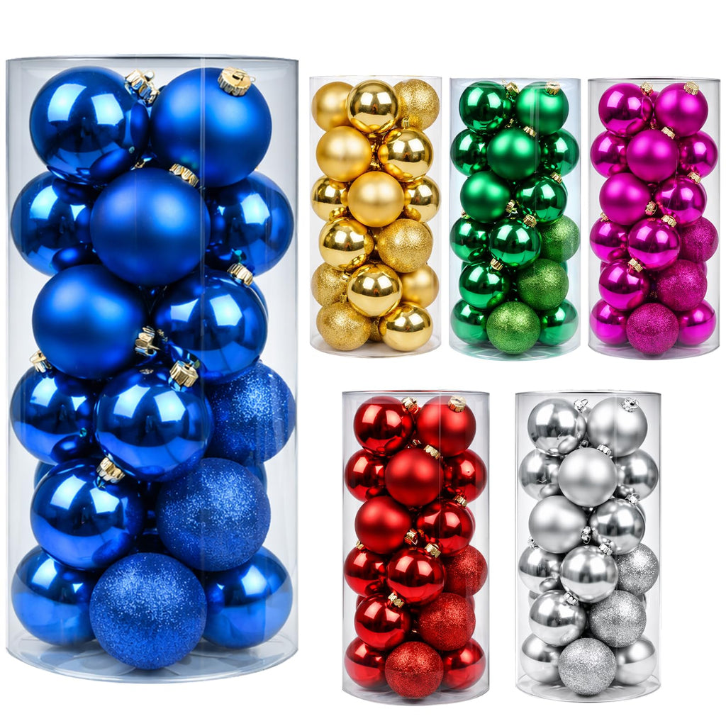 24ct Gold Christmas Ball Wholesale- Shatterproof Christmas Tree Decoration Ornaments Supplier