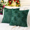 Wholesale Christmas Tree Plush Pillow Covers | Luxury Holiday Cushion Supplier