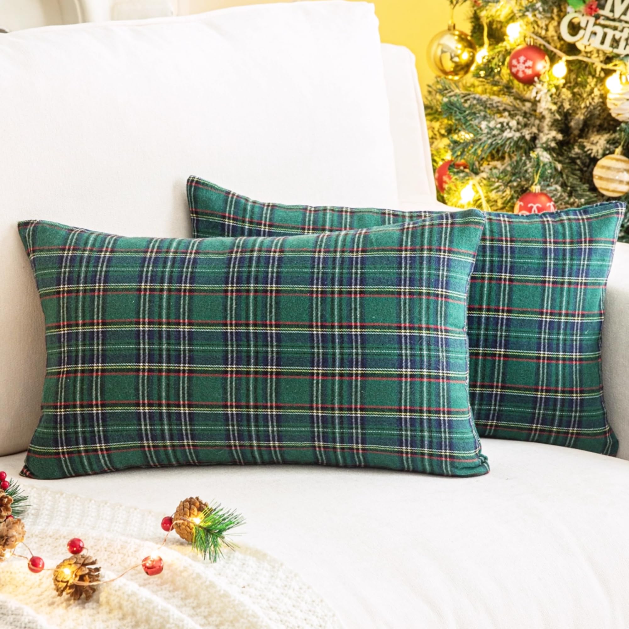 Classic Plaid Cushion Cover Wholesale | Farmhouse Decorative Pillow Cover Supplier