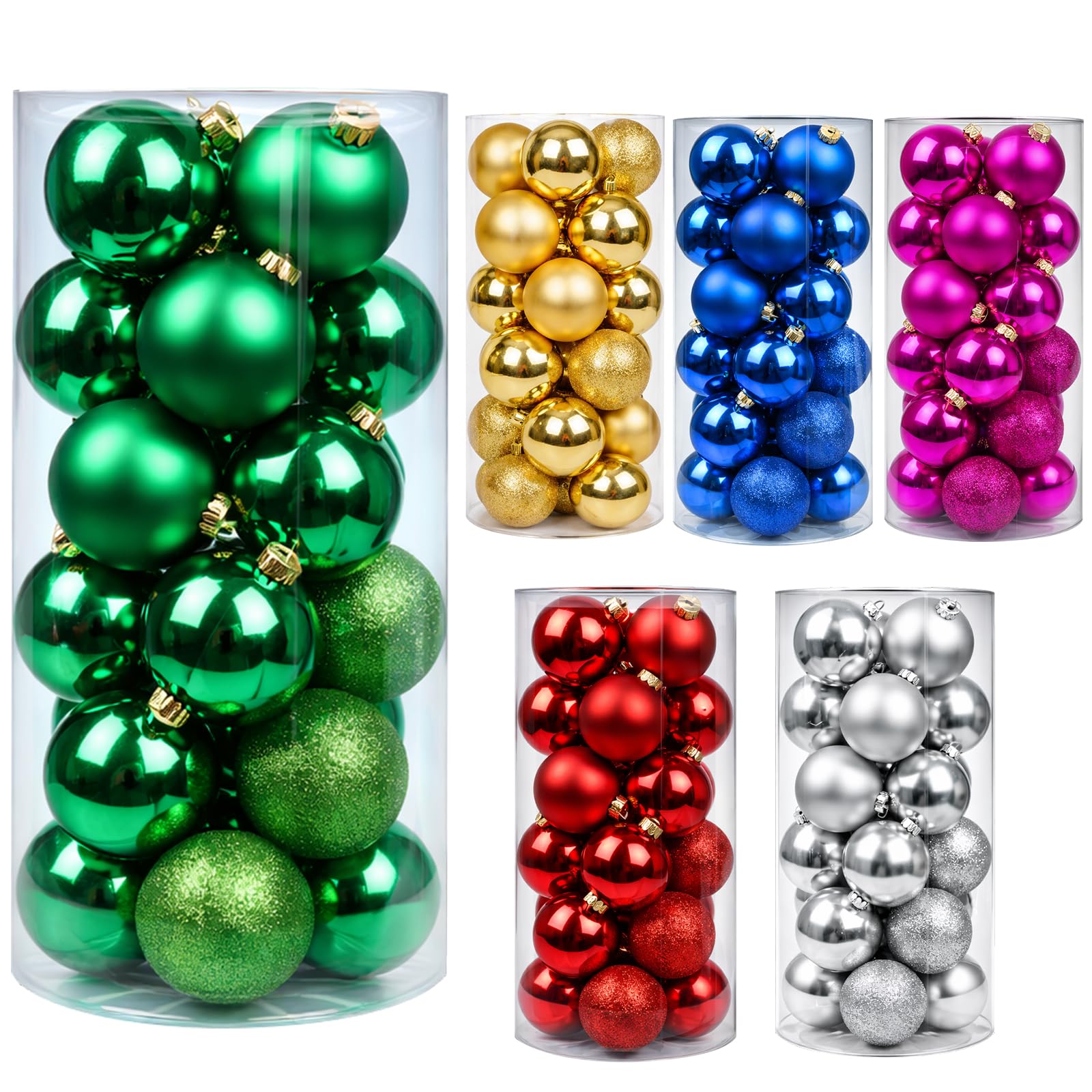 24ct Gold Christmas Ball Wholesale- Shatterproof Christmas Tree Decoration Ornaments Supplier