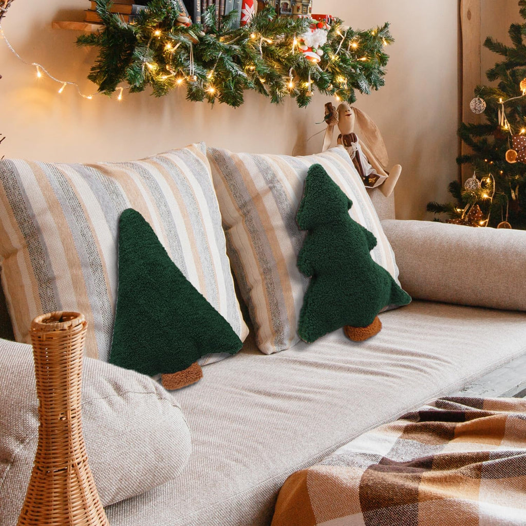 Wholesale Christmas Tree Shaped Pillow | Plush Holiday Cushion Supplier