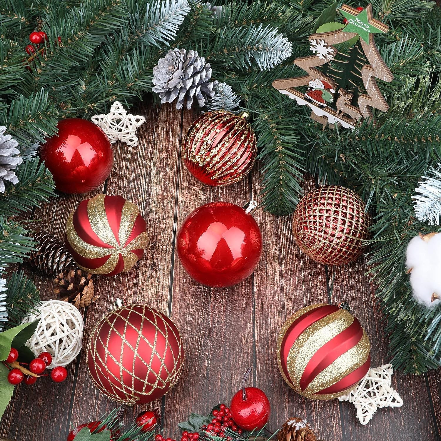 Vintage Hand-Painted Christmas Baubles Wholesale | Custom Holiday Ornament Supplier