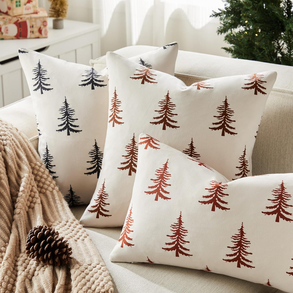Wholesale Christmas Tree Printed Pillow Covers | Holiday Cushion Supplier