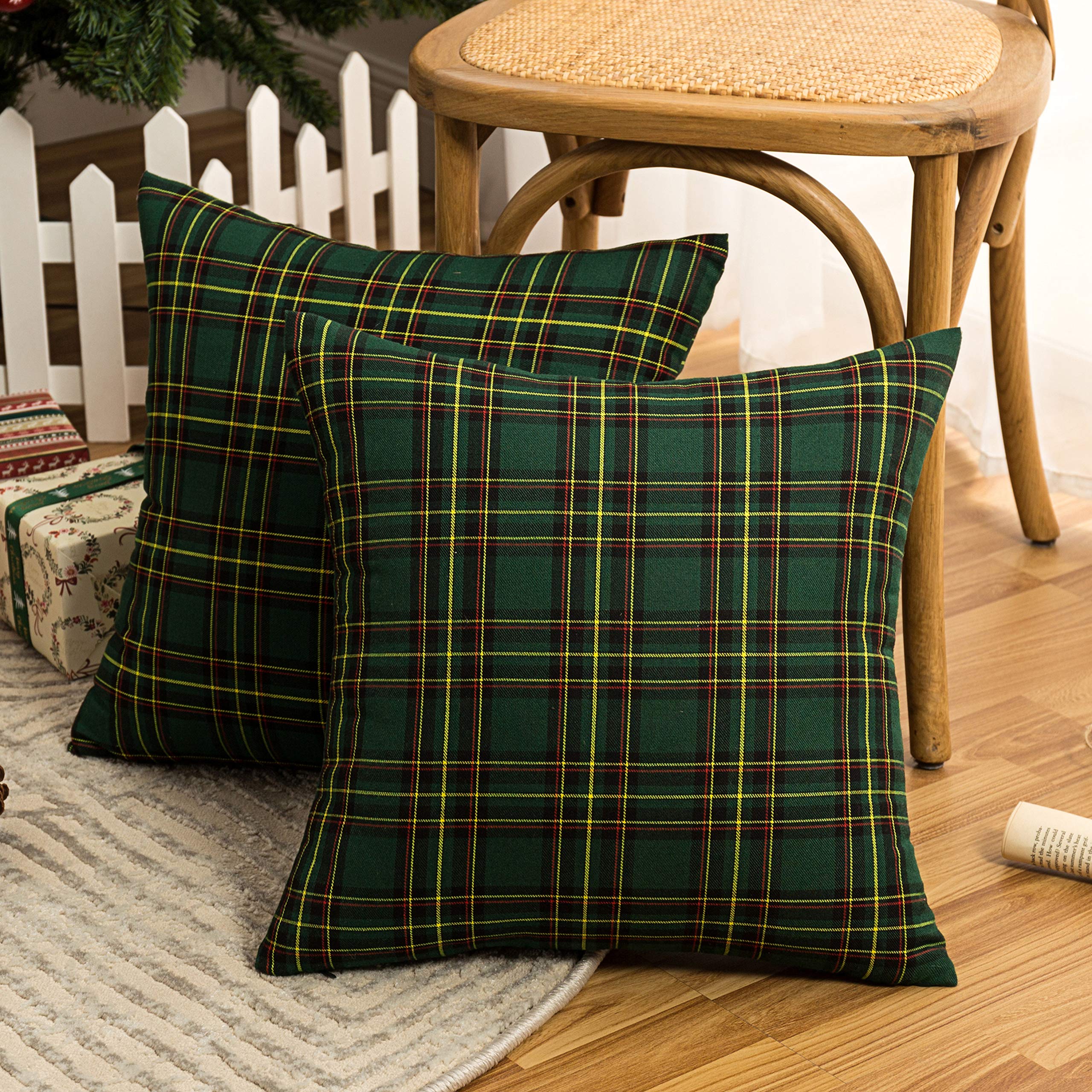 Classic Plaid Cushion Cover Wholesale | Farmhouse Decorative Pillow Cover Supplier