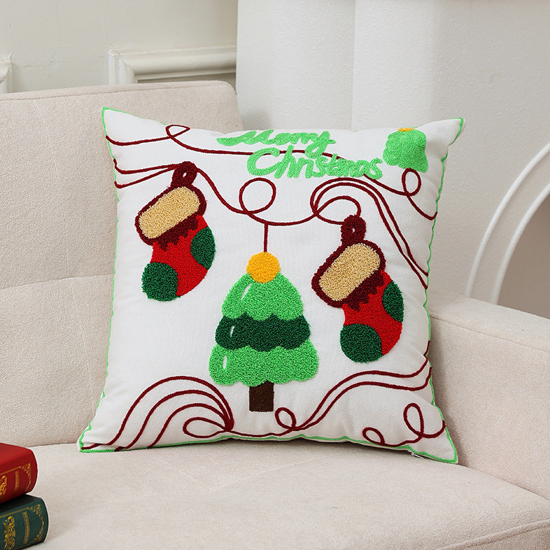 Wholesale Christmas Pillow Covers Set – Multiple Designs | Santa, Tree, Snowman | Custom Size Available