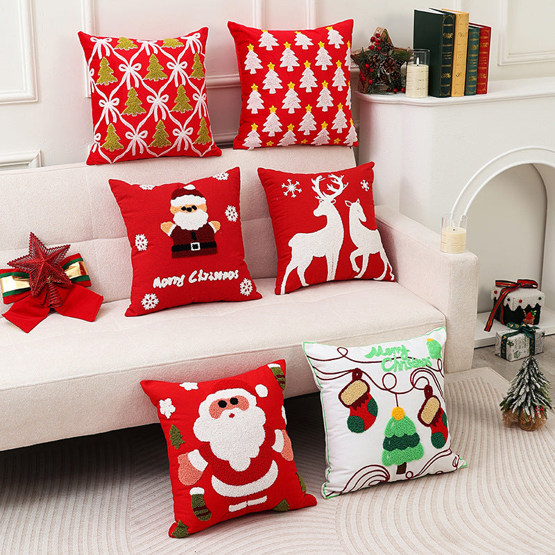 Wholesale Christmas Pillow Covers Set – Multiple Designs | Santa, Tree, Snowman | Custom Size Available