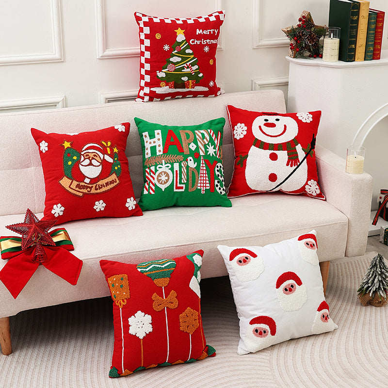 Wholesale Christmas Pillow Covers Set – Multiple Designs | Santa, Tree, Snowman | Custom Size Available